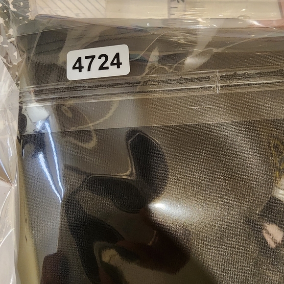 Faux Leather black wide legs flare leggins size M - Picture 10 of 10